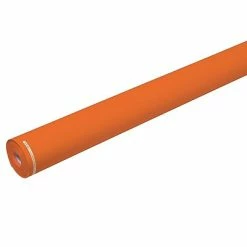 Buy 😀 Pacon Art Paper & Rolls Flameless Flame Retardant Paper, 48" X 100', Fiesta Orange (PAC0052111) 👍