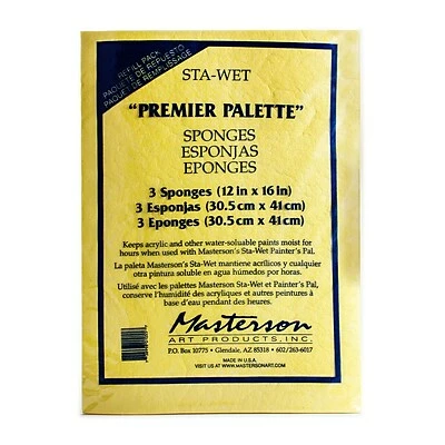 Wholesale 😀 Art Paper & Rolls Masterson Premier Acrylic Paper And Sponge Refills Pack Of 3 Sponge Refill ⭐