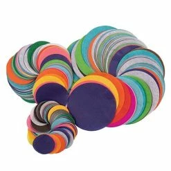 Brand new 🛒 Art Paper & Rolls Spectra® Bleeding Tissue Circles Assortment, Assorted Sizes, 25 Assorted Colors, 2,250 Circles (PAC58530) 🎁