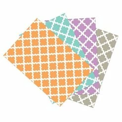 New ❤️ Art Paper & Rolls Dixon Ella Bella Photography Backdrop Paper, 48" X 12', Assorted Mediterranean, 4 Rolls (PAC2522) 👏