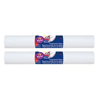 Coupon 🔔 Art Paper & Rolls Art Street® Fingerpaint Paper, 16" X 100', White, 2 Rolls (PAC5318-2) 🎁