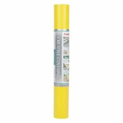Brand new 😉 Kittrich Art Paper & Rolls Con-Tact® Creative Covering™ Adhesive Covering, 18" X 50', Yellow, 1 Roll (KIT50FC9AH2606) 😀